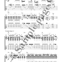 Flamenco guitar lessons sample page
